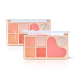 Load image into Gallery viewer, Flowing star glitter six-color eyeshadow
