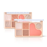 Load image into Gallery viewer, Flowing star glitter six-color eyeshadow