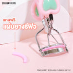 Load image into Gallery viewer, PINK HEART EYELASH CURLER