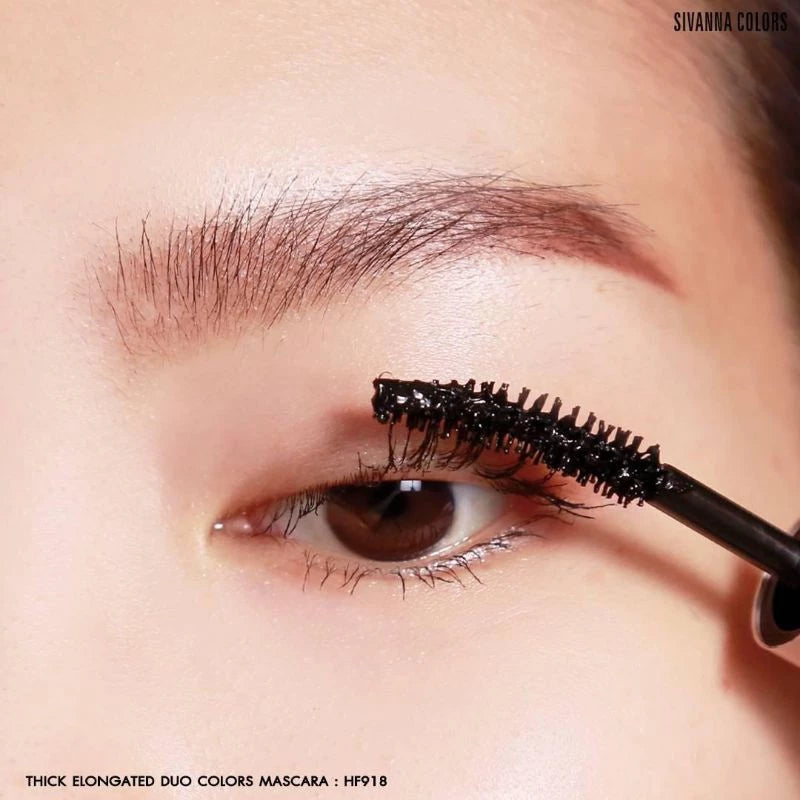 Thick Elongated Duo Colors Mascara