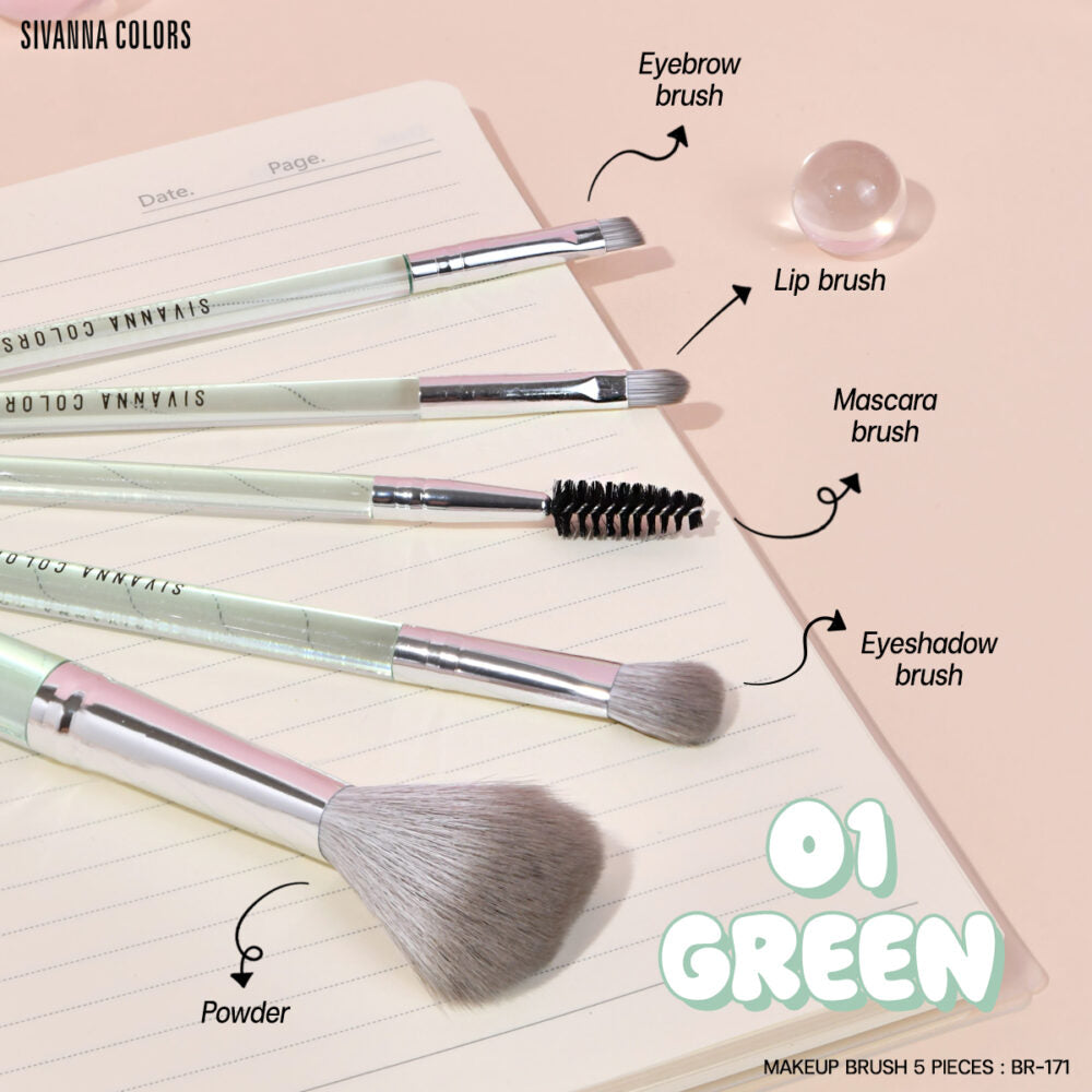 MAKEUP BRUSH 5 PIECES