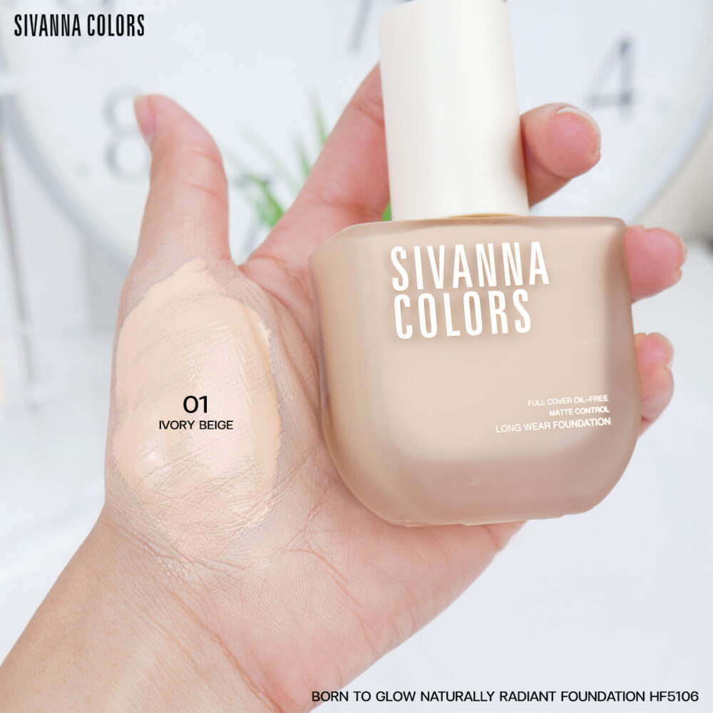 BORN TO GLOW NATURALLY RADIANT FOUNDATION - HF5106 - Sivanna Colors ...