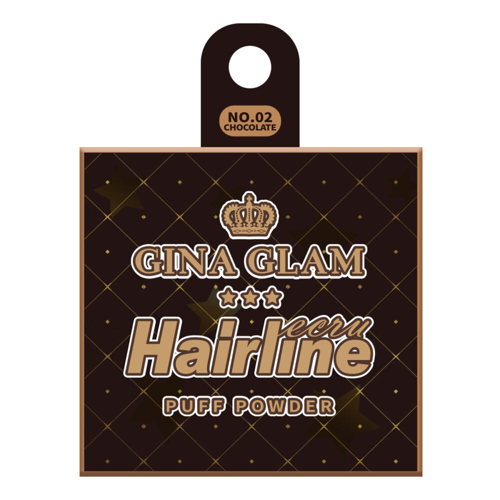 GINA GLAM ECRU HAIRLINE PUFF POWDER