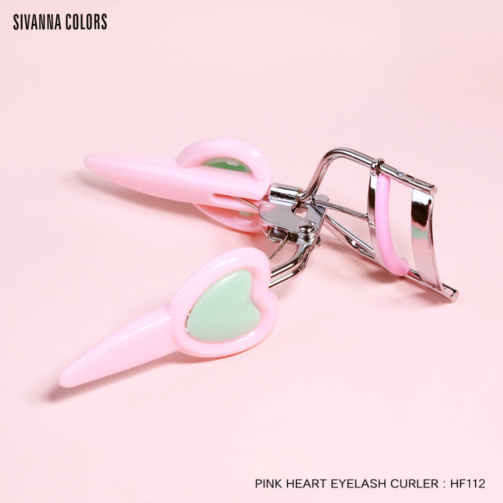 PINK HEART EYELASH CURLER