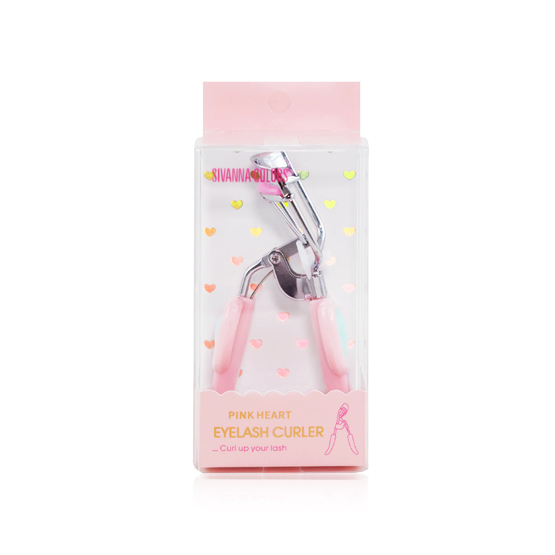 PINK HEART EYELASH CURLER