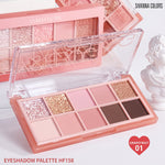 Load image into Gallery viewer, Highly Pigmented Eyeshadow Palette – Blendable Glam Eye Makeup