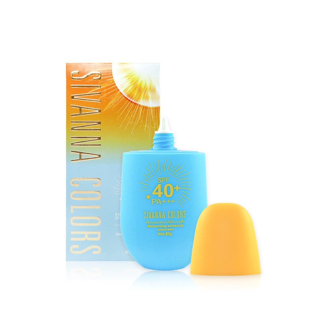 Moisturizing whitening sunscreen