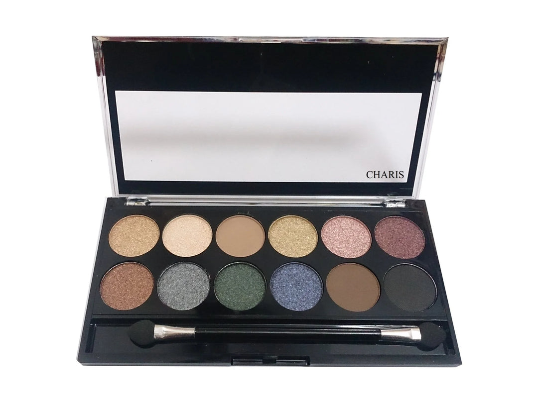 Eyeshadow Palette 12 Color Matte & Shimmer Highly Pigmented Makeup