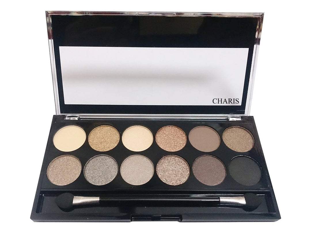 Eyeshadow Palette 12 Color Matte & Shimmer Highly Pigmented Makeup