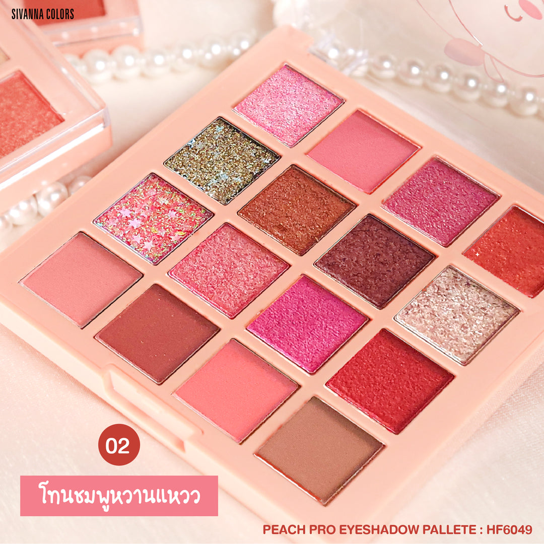 Peach Pro Eyeshadow Palette