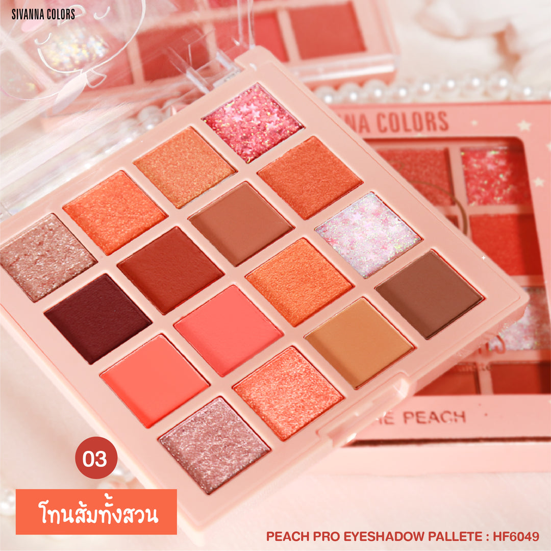 Peach Pro Eyeshadow Palette