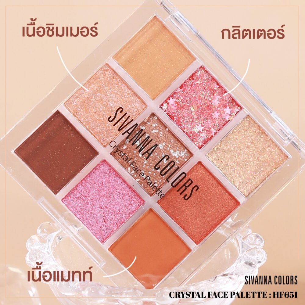 CRYSTAL FACE PALETTE