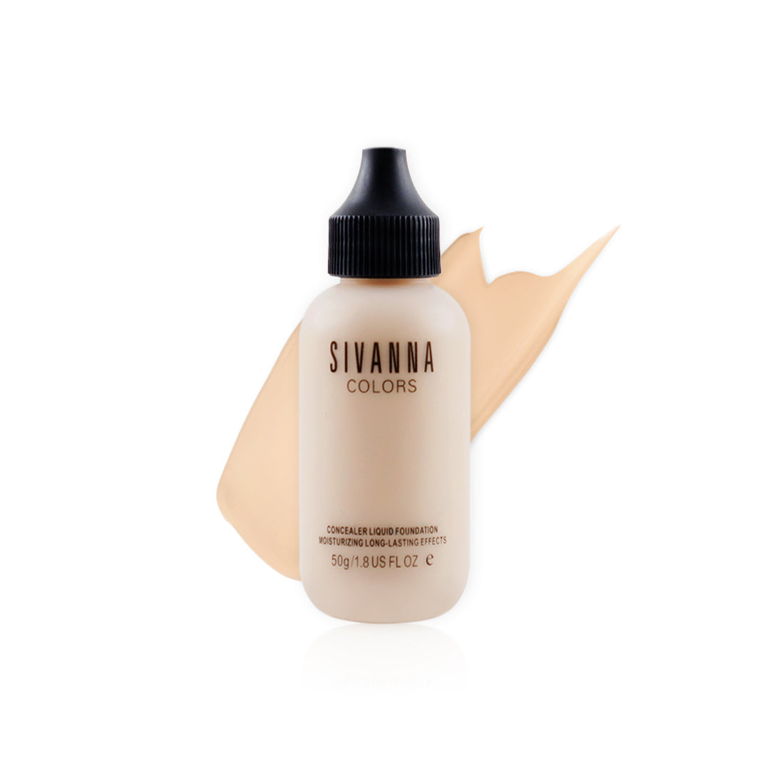 Concealer liquid foundation moisturizing long-lasting effects