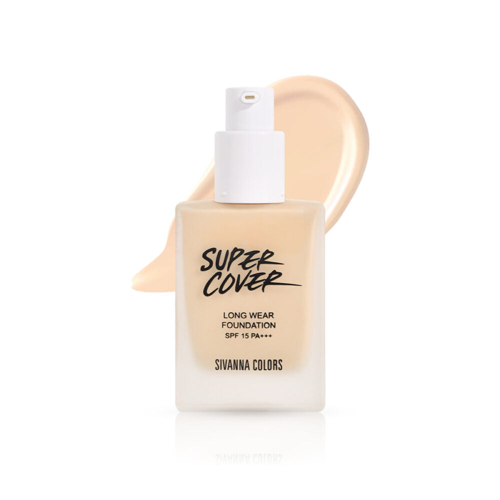 SUPER COVER LONG WEAR FOUNDATION SPF15 PA+++