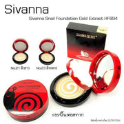 Snail Foundation Gold Extract hydrating glow makeup foundation