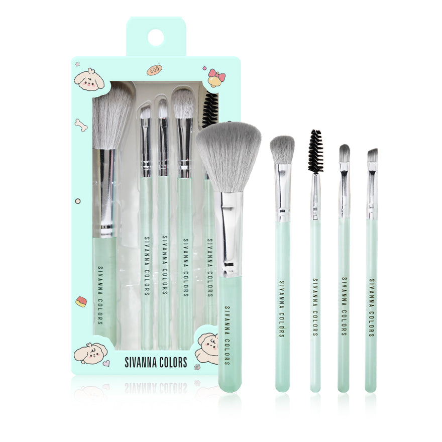 MAKEUP BRUSH 5 PIECES