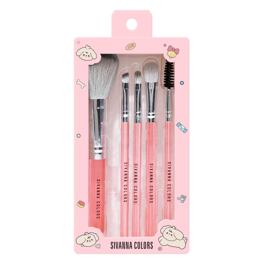 MAKEUP BRUSH 5 PIECES