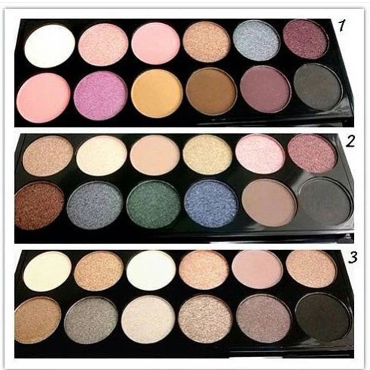 Eyeshadow Make Up Academy Ci Eye Shadow Palette 12 Color